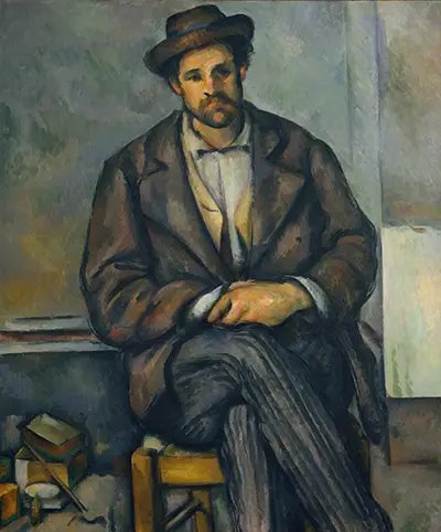 Seated Peasant Paul Cezanne
